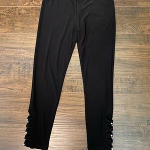Mac and Me trendy black leggings